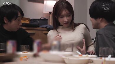 【中文字幕】同性ウケが悪いので男だけの饮み会に参加したら…あざとさ全开おっぱいが人気大爆発！ 酔って乱れて9発挟射のパイズリ大乱交 うんぱい